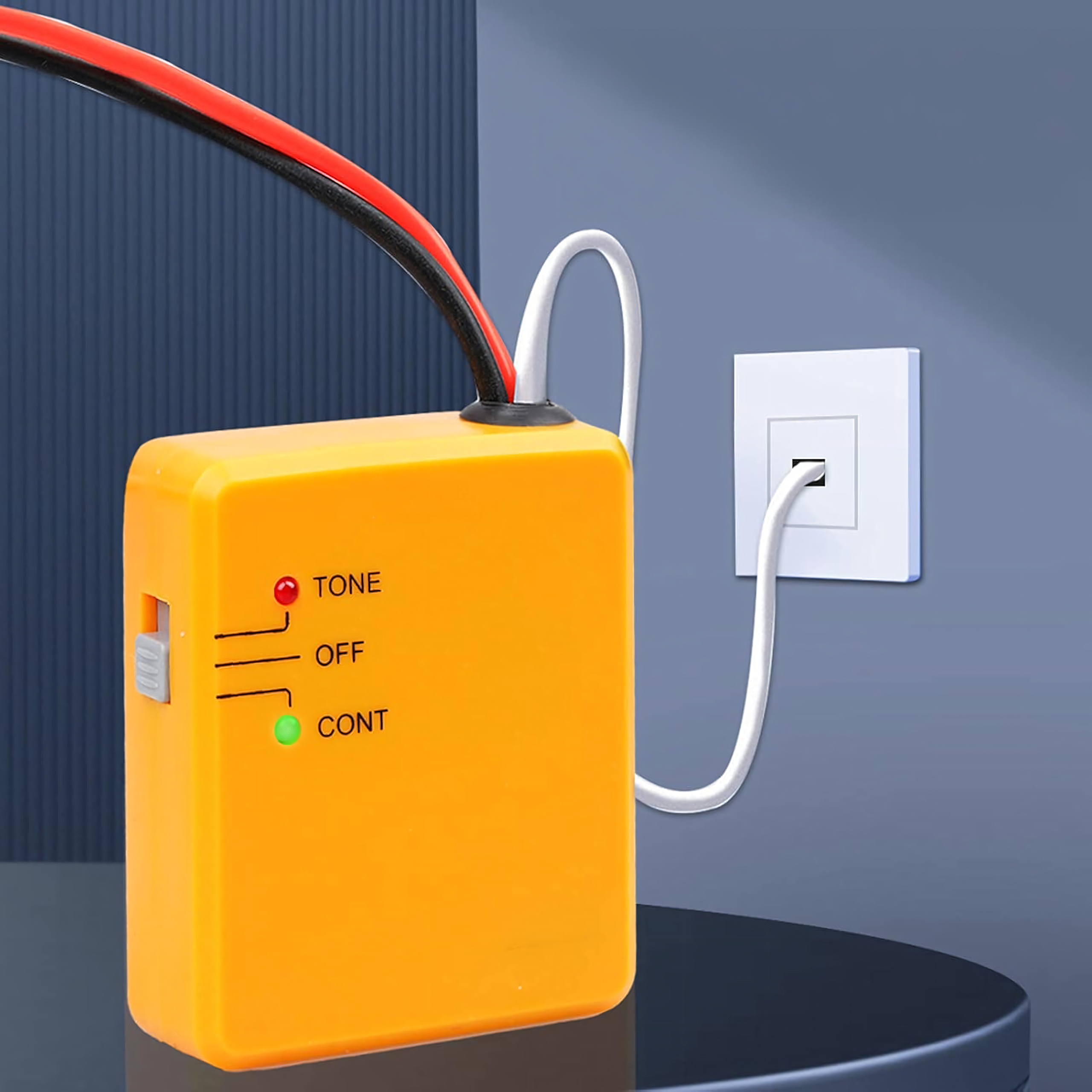 Wykrywacz Lokalizator Kabli Tester Sonda do Szukania Przewodów Rj11 Etui - obrazek 7