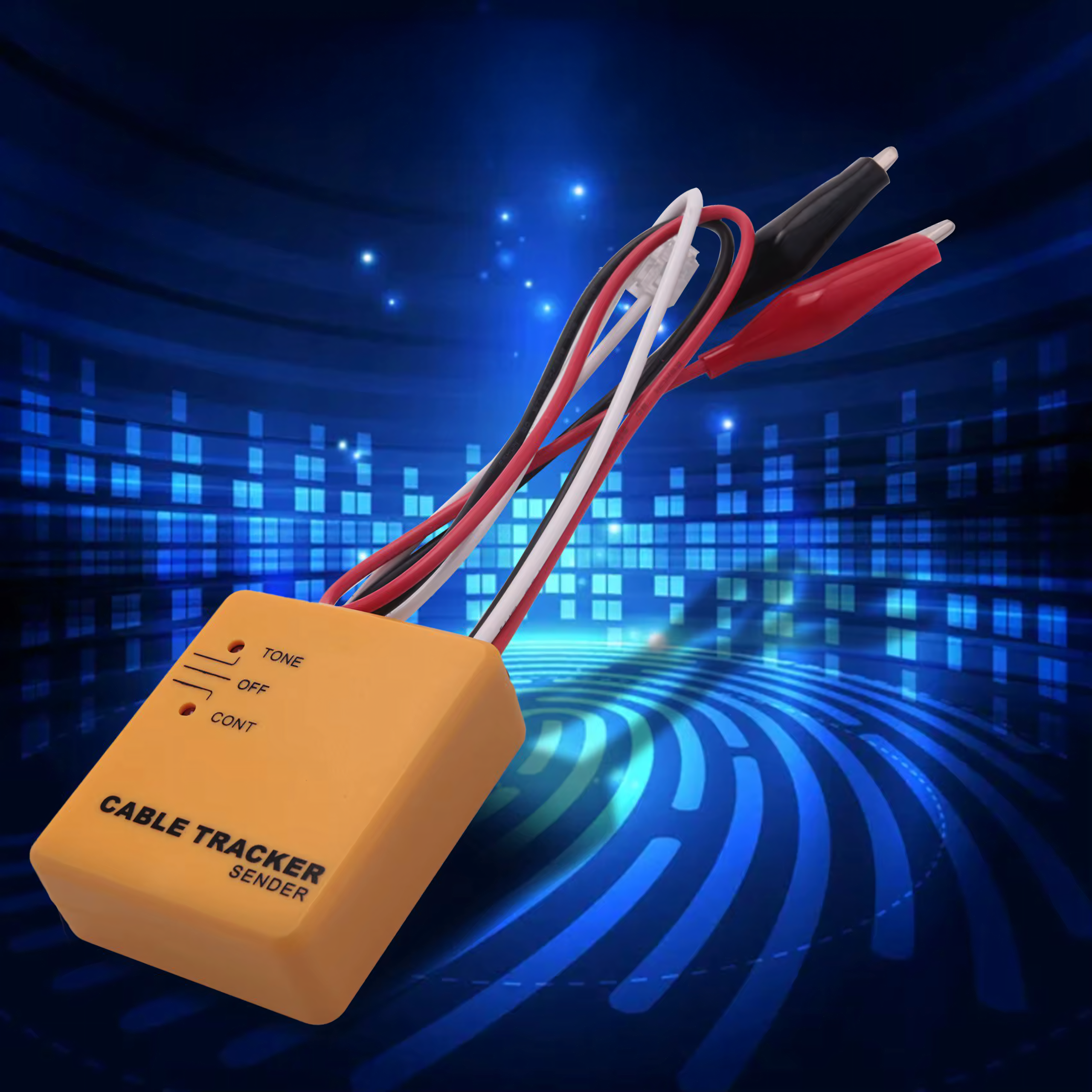 Wykrywacz Lokalizator Kabli Tester Sonda do Szukania Przewodów Rj11 Etui - obrazek 10