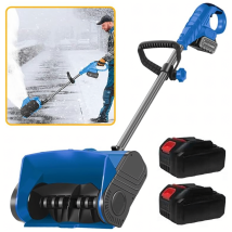 Łopata Odśnieżarka Elektryczna Akumulatorowa do Śniegu 2xAku 21V z Wyrzutem