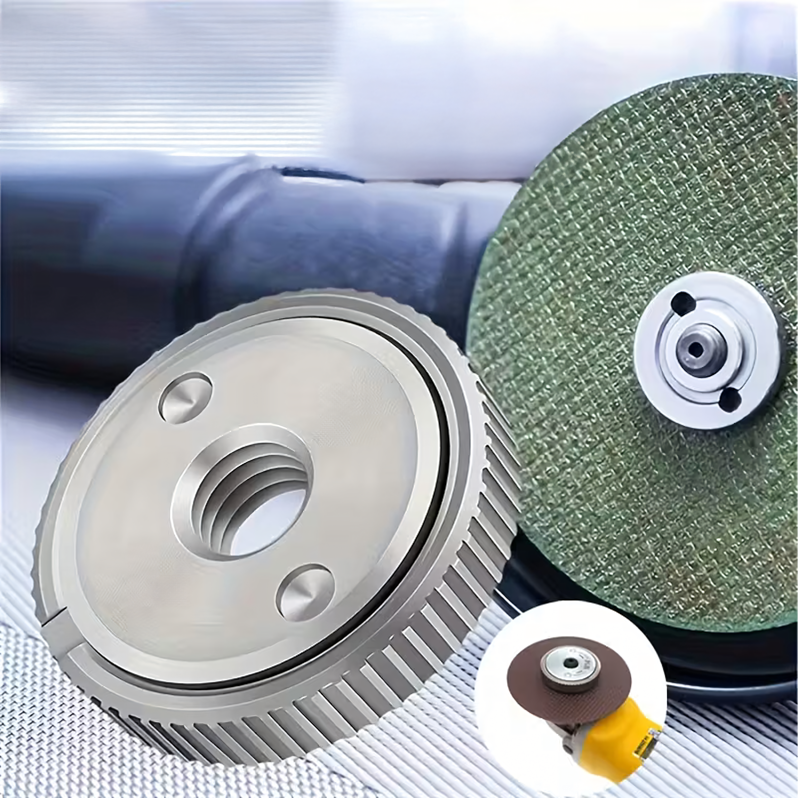 Nakrętka M14 do Szlifierki Kątowej Samozaciskowa Szybkomocująca Szlifierkę - obrazek 9