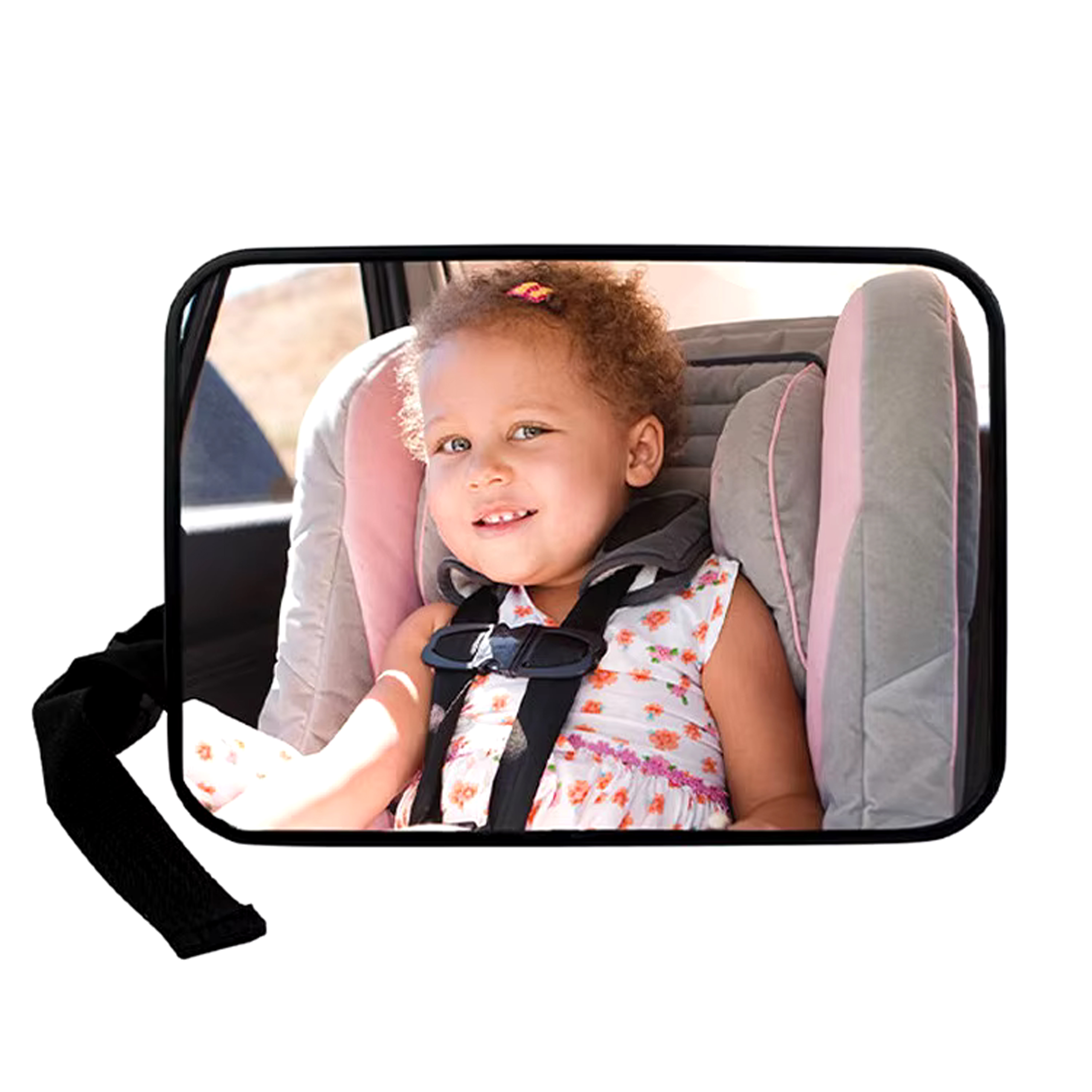 Lusterko do Obserwacji Dziecka w Samochodzie Aucie Regulowane na Zagłówek - obrazek 6