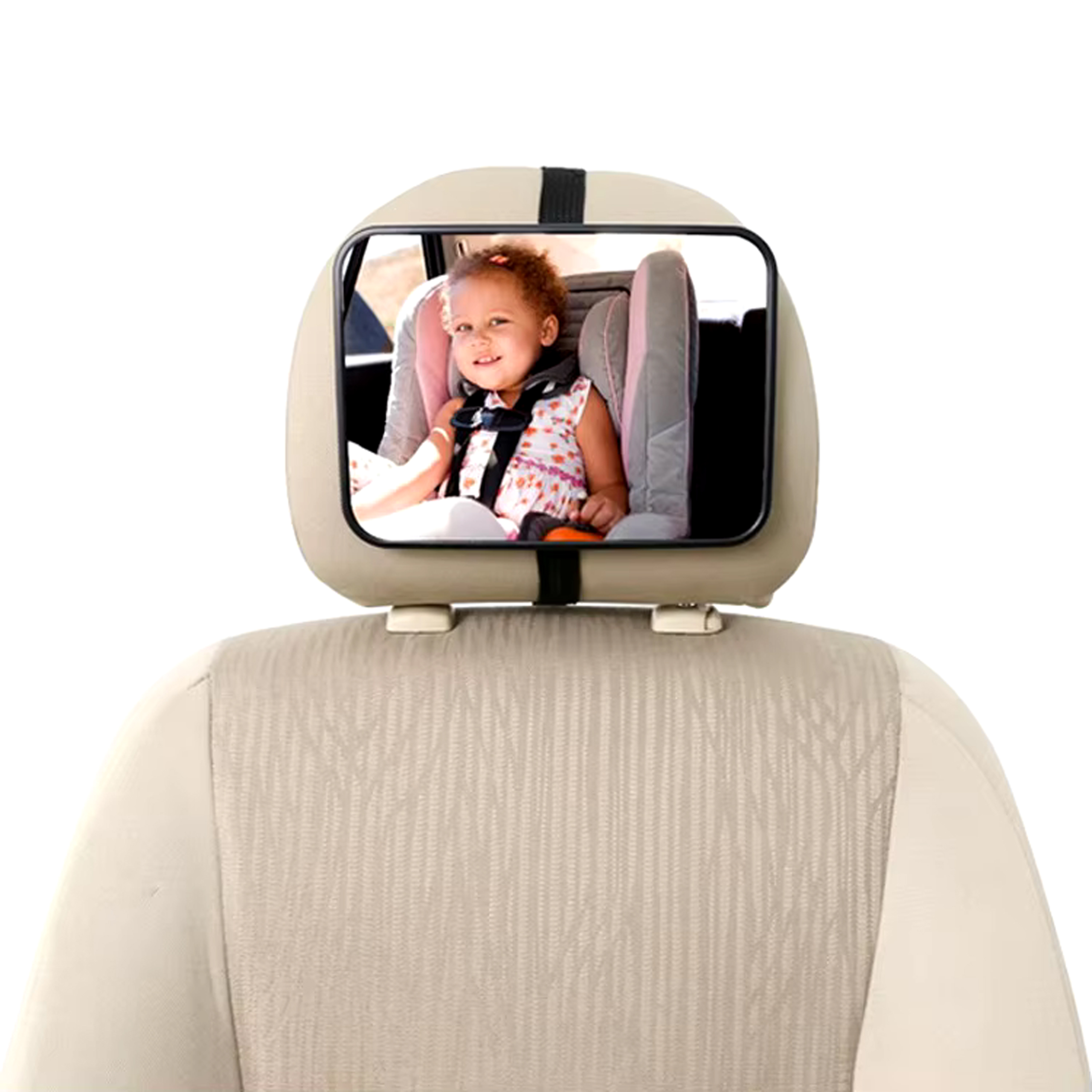 Lusterko do Obserwacji Dziecka w Samochodzie Aucie Regulowane na Zagłówek - obrazek 7