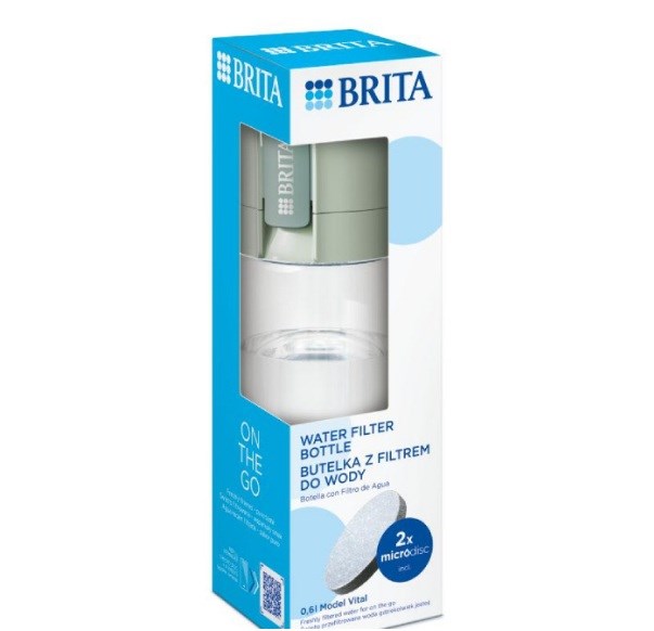 Butelka filtrująca Brita Vital (pastelowa zieleń) - obrazek 7