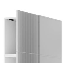 Szafa PAFOS 1D NADSTAWKA 45×55,5×45 biały mat