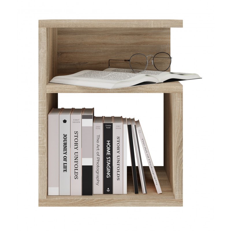 Szafka nocna TINI 30x30xH.40 dąb sonoma - obrazek 4