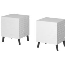 Szafka nocna NOVA 44x40x52 biały mat