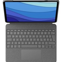 Logitech Combo Touch QWERTZ Niemiecki Smart Connector Szary