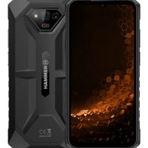 Smartfon HAMMER Iron V (Black) DS 6.5″ IPS 1600×720/1.6GHz/64GB/6GB RAM/Android 13/microSD/WiFi,BT,4G LTE
