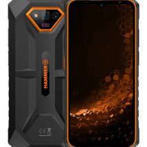 Żelazo młotkowe V Pomarańczowy 6,5 cala Systemy ochrony przed włamaniem (IPS) 1600 x 720 pikseli Mediatek Helio G36 Wewnętrzna pamięć RAM 6 GB 64 GB Karta microSD Dwie karty SIM Karta Nano SIM Sieć 3G Sieć 4G