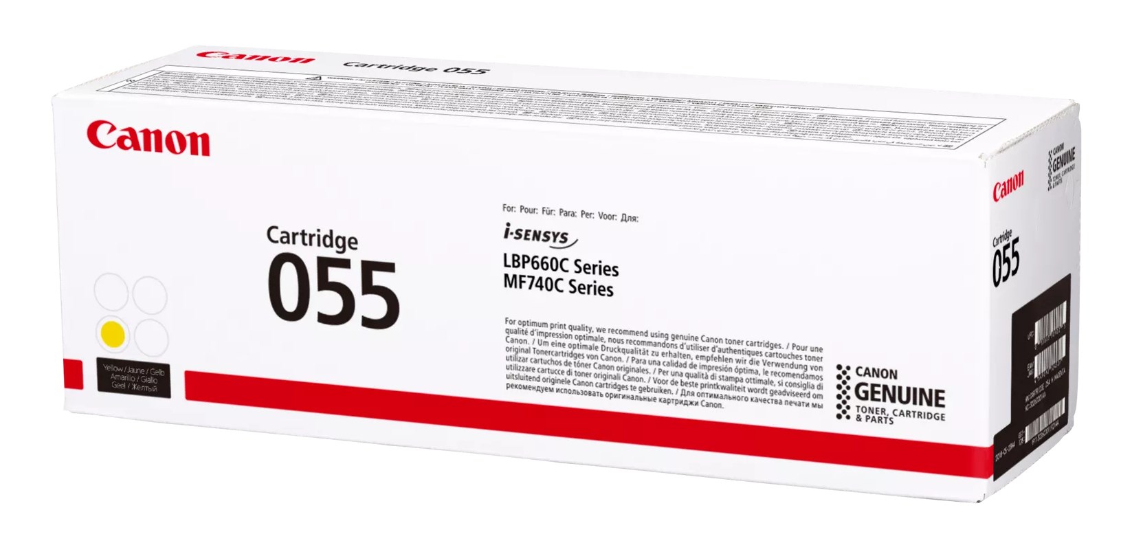 CANON Toner Żółty CRG-055Y=CRG055Y=3013C002 - obrazek 4