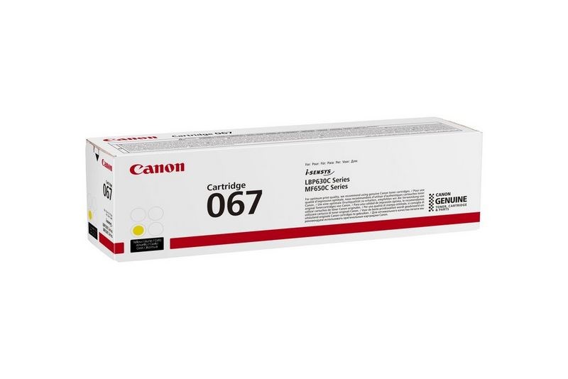 Canon Toner CRG-067 Yellow 5099C002 - obrazek 3