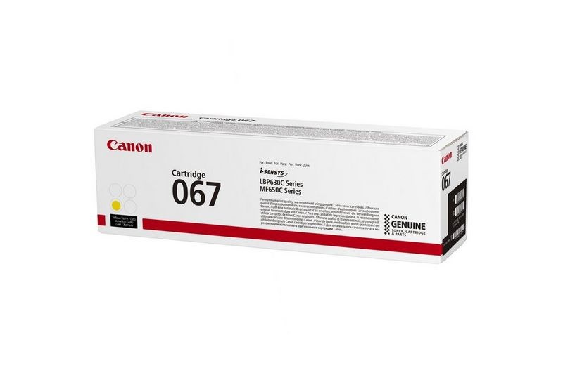 Canon Toner CRG-067 Yellow 5099C002 - obrazek 4