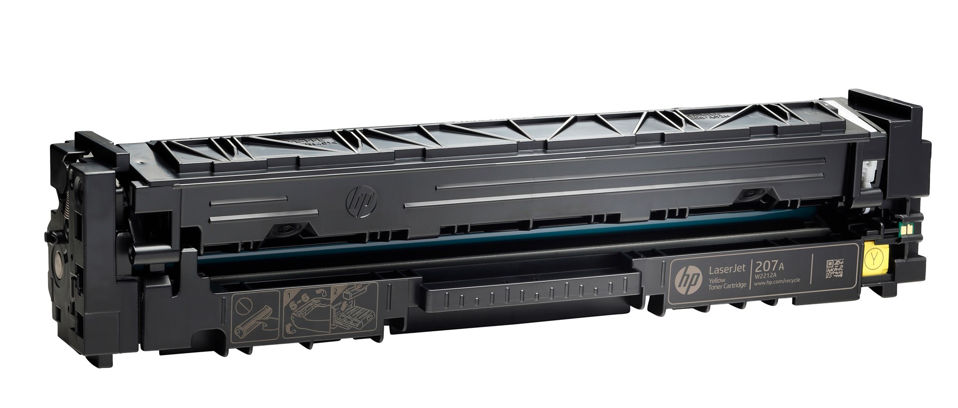 HP 207A oryginalny żółty toner LaserJet - obrazek 3