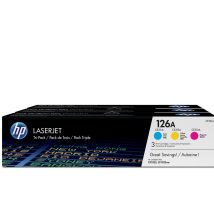 TONER CARTRIDGE 126A C/Y/M/TRIPLE PACK