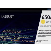 HP 650A oryginalny wkład z żółtym tonerem LaserJet