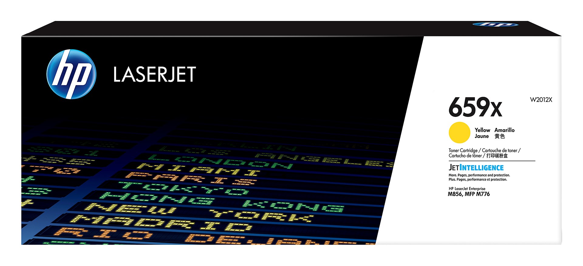 HP 659X toner oryginalny - żółty (W2012X)