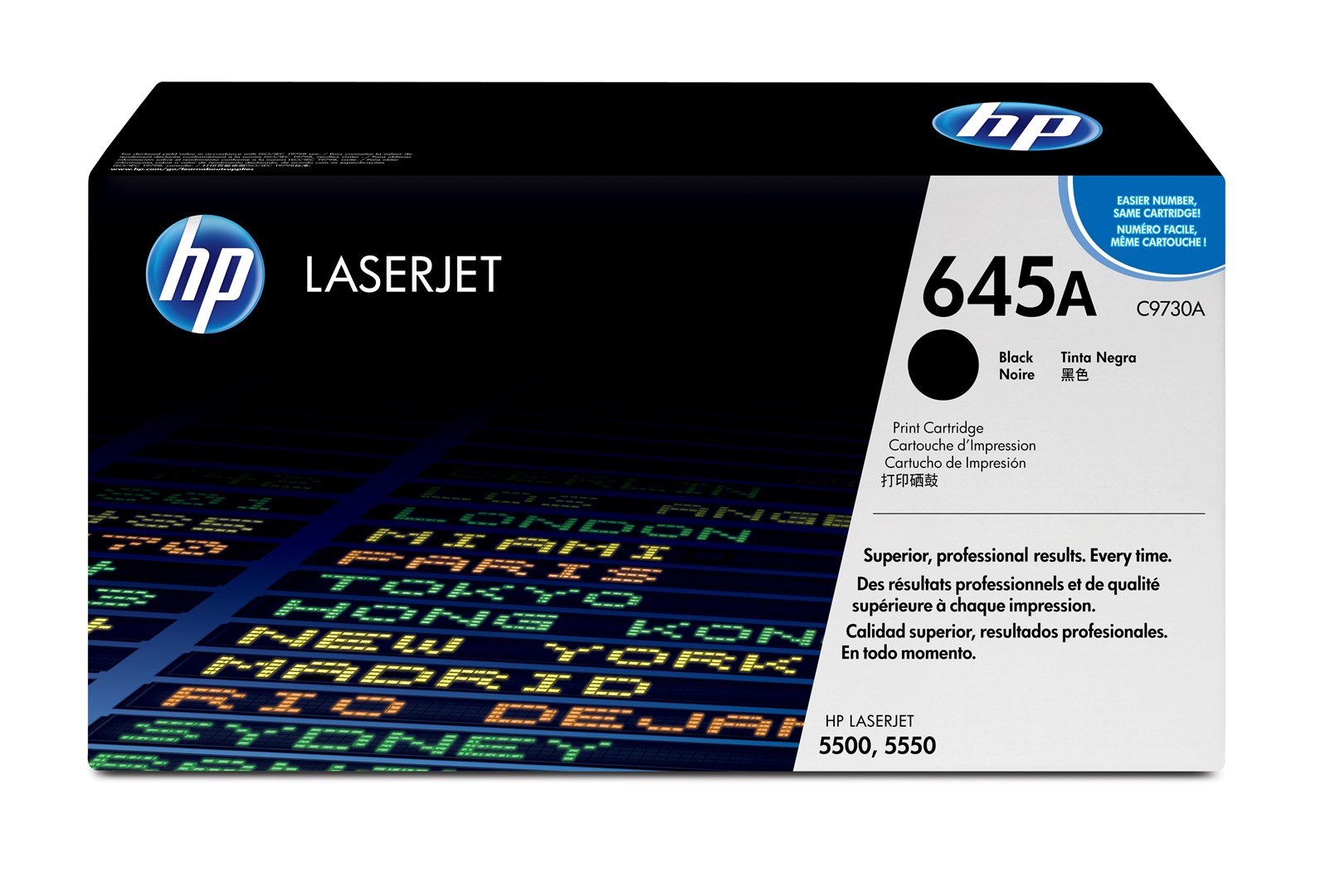 HP 645A oryginalny wkład z czarnym tonerem LaserJet - obrazek 3