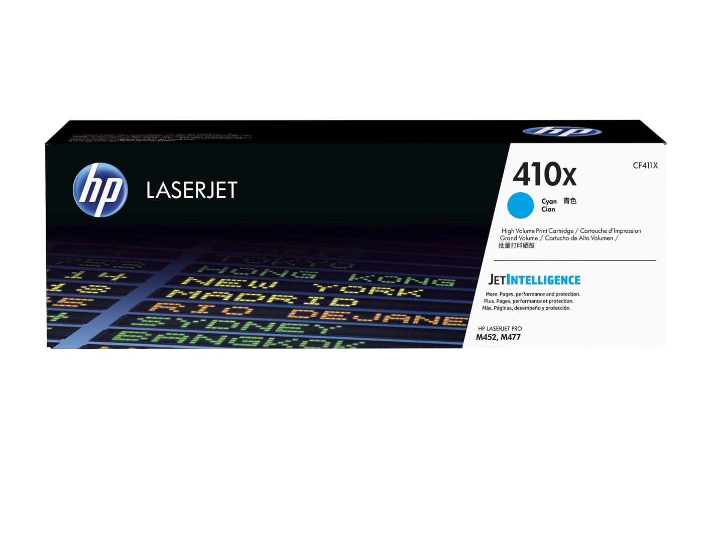 HP 410X oryginalny wkład z błękitnym tonerem LaserJet XL - obrazek 3