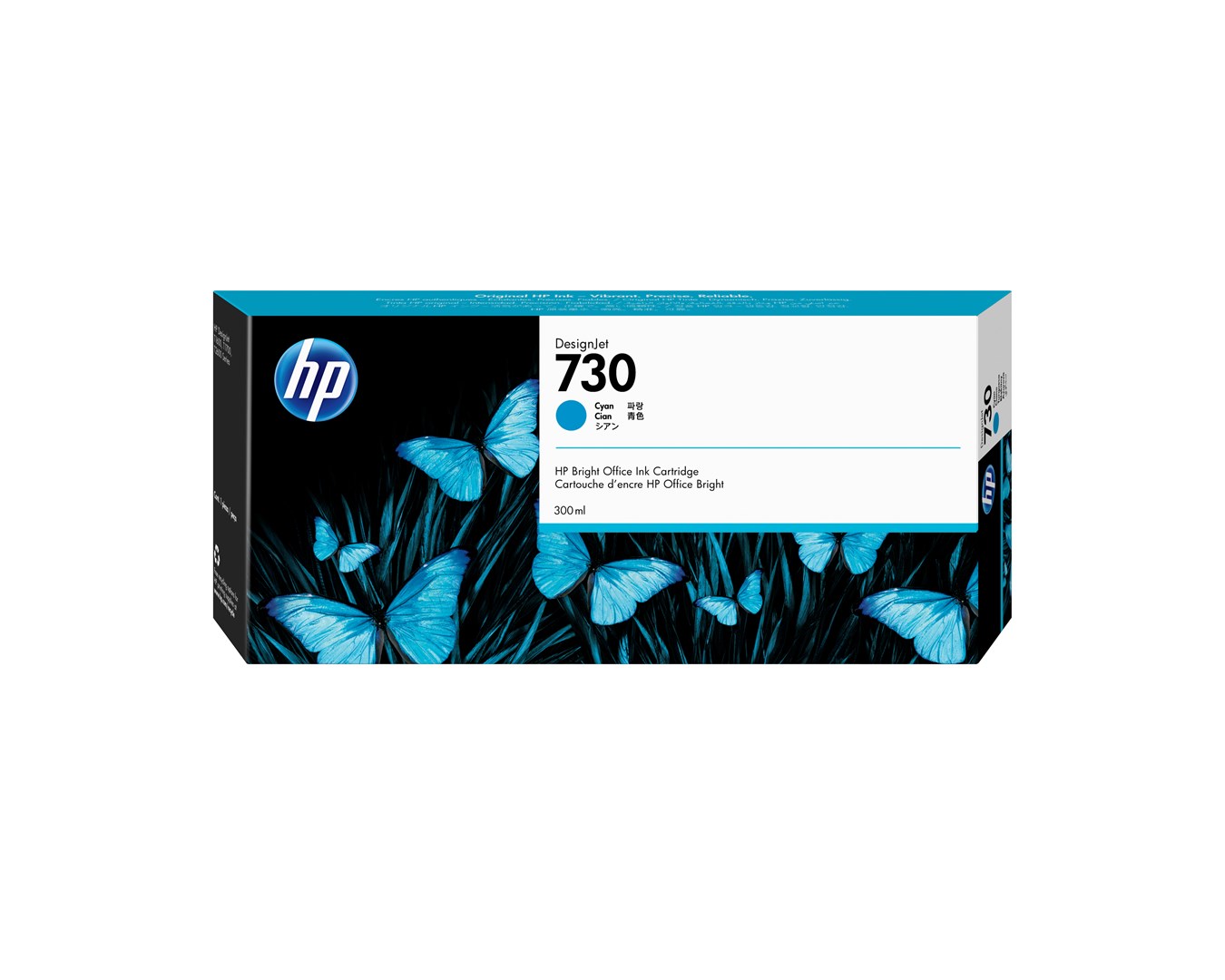 HP Wkład z atramentem błękitnym DesignJet 730 o pojemności 300 ml