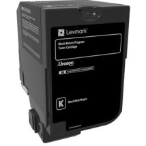 Lexmark 74C20K0 kaseta z tonerem 1 szt. Oryginalny Czarny