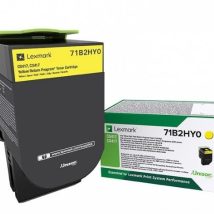 Lexmark 71B2HY0 kaseta z tonerem 1 szt. Oryginalny Żółty