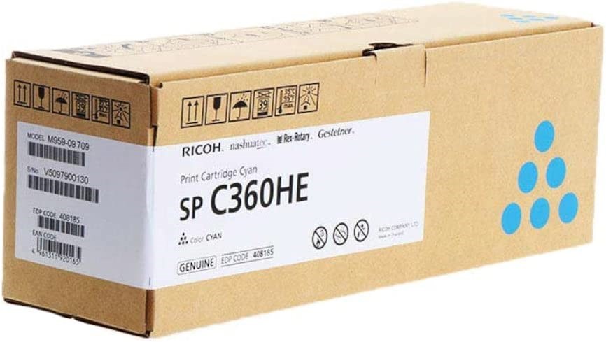Ricoh 408185 kaseta z tonerem 1 szt. Oryginalny Niebieski