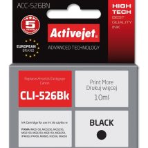 Activejet ACC-526BN Tusz (zamiennik Canon CLI-526Bk; Supreme; 10 ml; czarny)