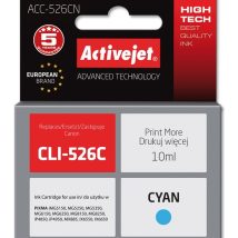 Activejet ACC-526CN Tusz (zamiennik Canon CLI-526C; Supreme; 10 ml; niebieski)