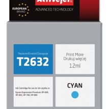 Activejet AE-2632N Tusz (zamiennik Epson 26 T2632; Supreme; 12 ml; niebieski)