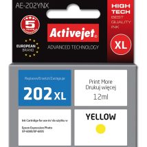 Activejet AE-202YNX Tusz (zamiennik Epson 202XL H44010; Supreme; 12 ml; żółty)