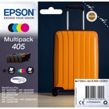 Epson 405 DURABrite Ultra Ink nabój z tuszem 1 szt. Oryginalny Standardowa wydajność Czarny, Cyjan, Purpurowy, Żółty