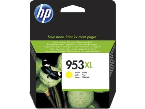 Tusz HP żółty HP 953XL, HP953XL=F6U18AE, 1600 str.,20 ml. - obrazek 3