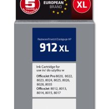 Activejet AH-912BRX Tusz (zamiennik HP 912XL 3YL84AE; Premium; 1100 stron; 30 ml, czarny)