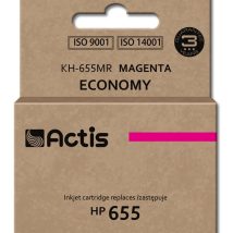 Actis KH-655MR Tusz (zamiennik HP 655 CZ111AE; Standard; 12 ml; czerwony)