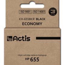 Actis KH-655BKR Tusz (zamiennik HP 655 CZ109AE; Standard; 20 ml; czarny)