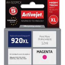 Activejet AH-920MCX Tusz (zamiennik HP 920XL CD973AE; Premium; 12 ml; czerwony)