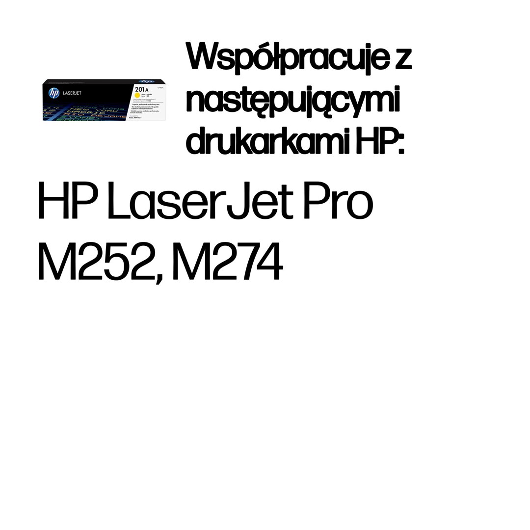 Wkład HP nr 201A HP201A HP 201A Yellow Gelb 1,4k (CF402A) - obrazek 3