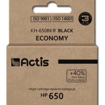 Actis KH-650BKR Tusz (zamiennik HP 650 CZ101AE; Standard; 15 ml; czarny)