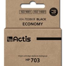 Actis KH-703BKR Tusz (zamiennik HP 703 CD887AE; Standard; 15 ml; czarny)