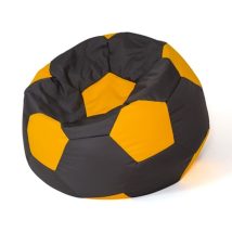 Pufa worek sako PIŁKA czarny-żółty XXL 140
