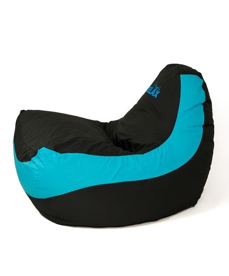 Pufa worek sako BOLID czarny-niebieski XXL 140x100 - obrazek 3