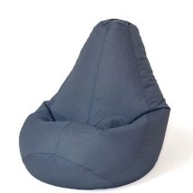 Pufa worek sako GRUSZA szary L 105×80