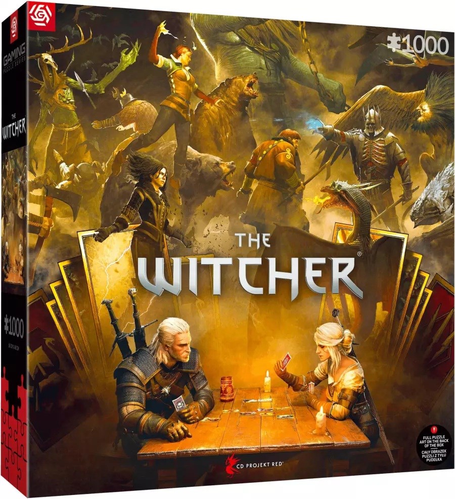 Puzzle Good Loot Gaming Puzzle: The Witcher (Wiedźmin) Playing Gwent 1000 elementów - obrazek 4