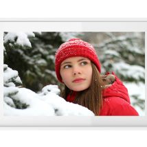 Denver PFF-1021WHITE cyfrowa ramka na zdjęcia Biały 25,6 cm (10.1″) Ekran dotykowy Wi-Fi