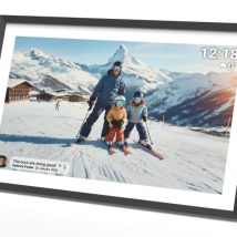 Ramka na zdjęcia Denver PFF-1081 z FRAMEO z podświetleniem czarna