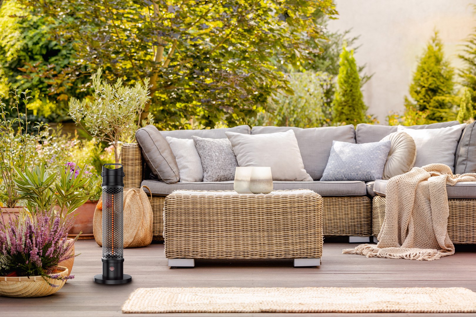 Stalowy ogrzewacz tarasowy Activejet APH-IS800 - obrazek 3