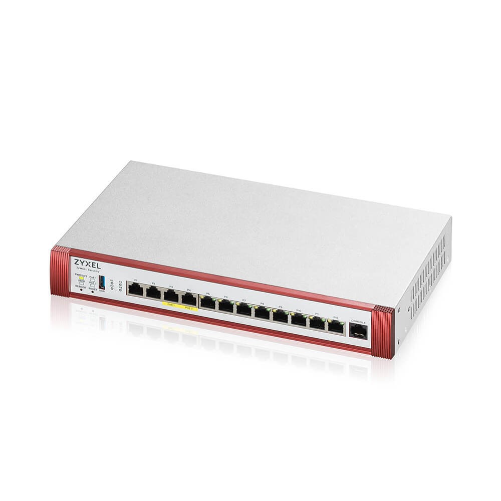 Firewall Zyxel USGFLEX500H 12xWAN/LAN SPI firewall: 10000 Mbps Max. IPsec VPN: 300 - obrazek 3