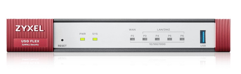 Firewall Zyxel USGFLEX50HP Gold bundle (+ 1 YR Gold Security Pack) 5xWAN/LAN SPI Firewall: 2000 Mbps Max. IPSec VPN: 20 PoE