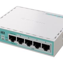 Mikrotik hEX ruter Gigabit Ethernet Biały