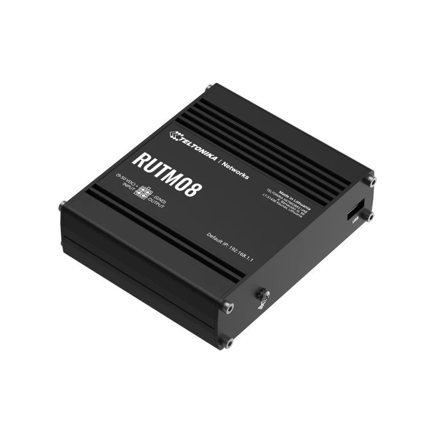 Teltonika RUTM08 ruter Gigabit Ethernet Czarny - obrazek 4